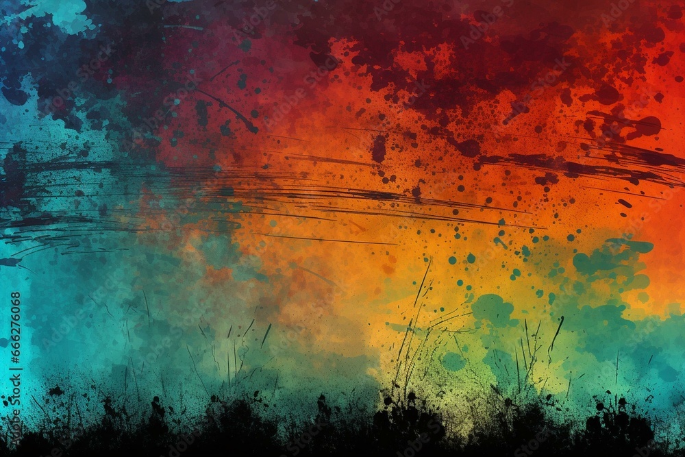 Abstract grunge sky background. Generative AI