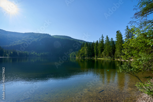 Lake Oedensee in Styria  Austria  in summer