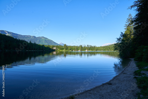 Lake Oedensee in Styria (Austria) in summer © Trambitski