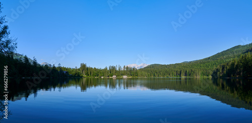 Lake Oedensee in Styria (Austria) in summer photo