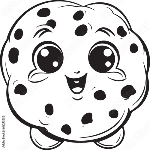 cookie coloring page