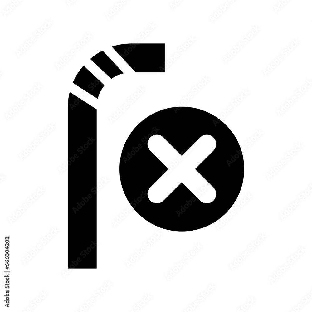 straw glyph icon illustration vector graphic. Simple element illustration vector graphic, suitable for app, websites, and presentations isolated on white background straw glyph icon illustration vector graphic. Simple element illustration vector graphic, suitable for app, websites, and presentations isolated on white background