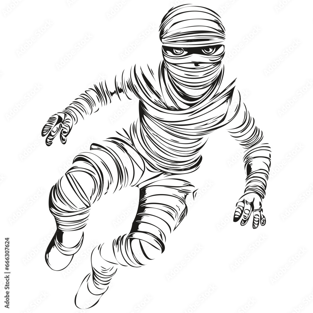 Creepy Curse in Vector for Halloween Graphics Creepy Curse in Vector for Halloween Graphics