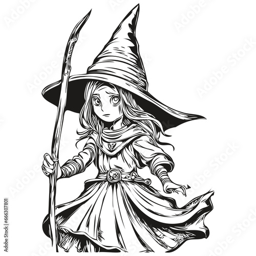 Eerie Vector Witch's Lair