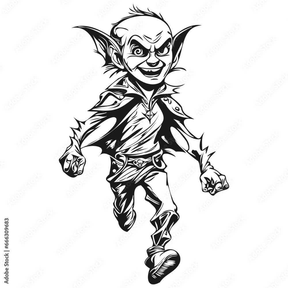 Transparent Image of a Halloween Fangs Haunting in Black and White Transparent Image of a Halloween Fangs Haunting in Black and White