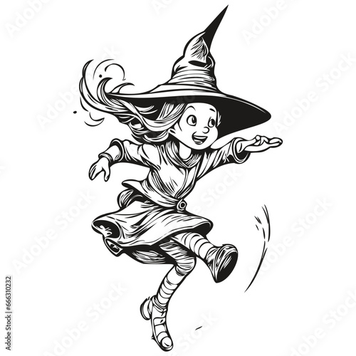 Witchcraft Activity for Halloween Night