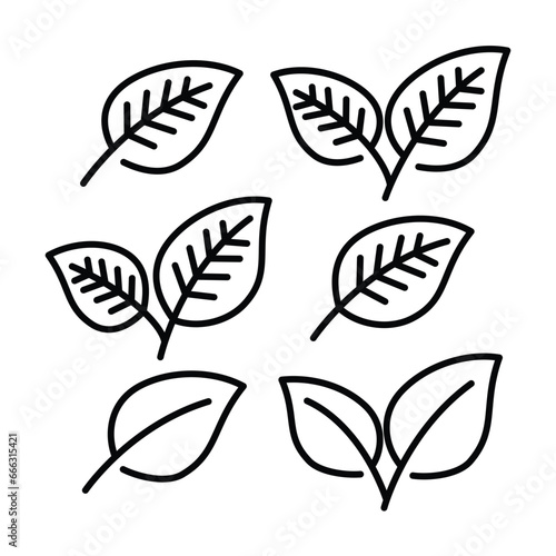 Green leaf ecology nature element vector icon. Leaf Icon. green leaf ecology nature element vector. leaf logo for graphic and web design