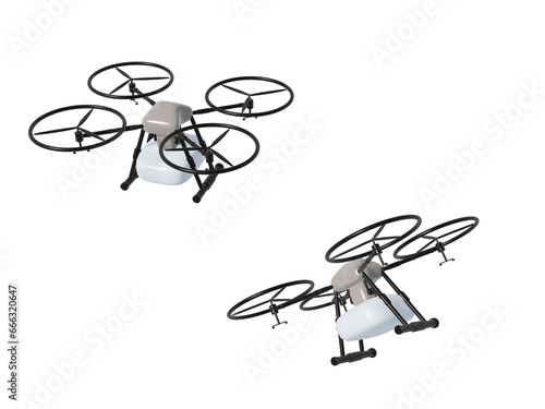 ドローン　イラスト