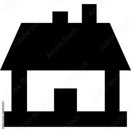 Home homepage icon symbol vector image. Illustration of the house real estate graphic property design image