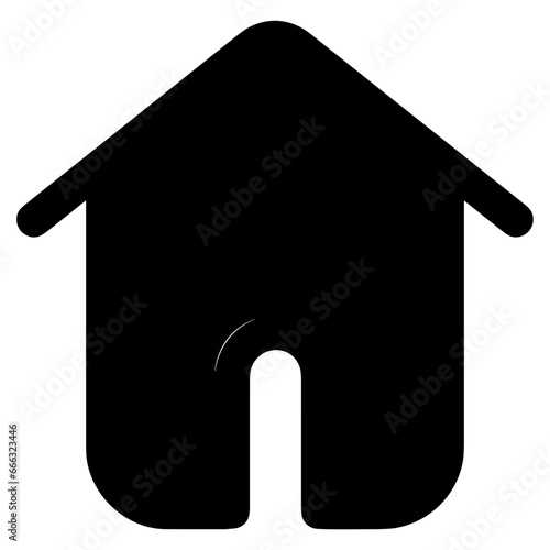 Home homepage icon symbol vector image. Illustration of the house real estate graphic property design image