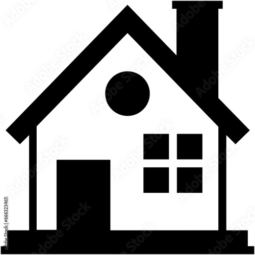 Home homepage icon symbol vector image. Illustration of the house real estate graphic property design image