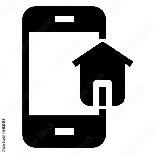 Home homepage icon symbol vector image. Illustration of the house real estate graphic property design image