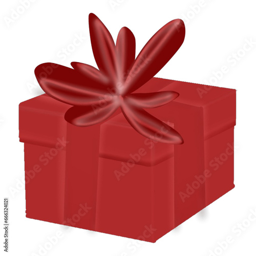 red gift box