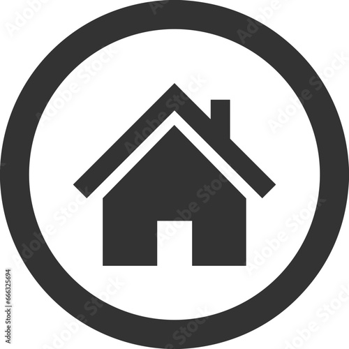Home homepage icon symbol vector image. Illustration of the house real estate graphic property design image