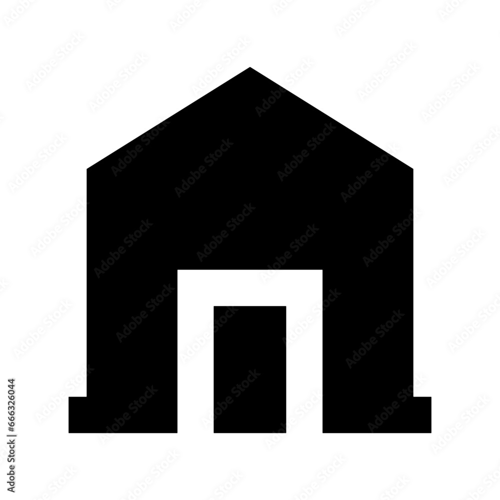 Home homepage icon symbol vector image. Illustration of the house real estate graphic property design image