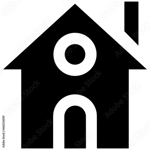 Home homepage icon symbol vector image. Illustration of the house real estate graphic property design image
