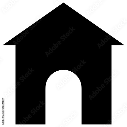 Home homepage icon symbol vector image. Illustration of the house real estate graphic property design image
