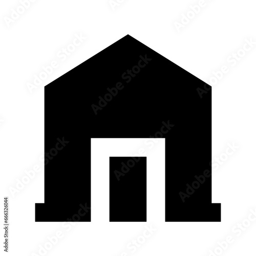 Home homepage icon symbol vector image. Illustration of the house real estate graphic property design image