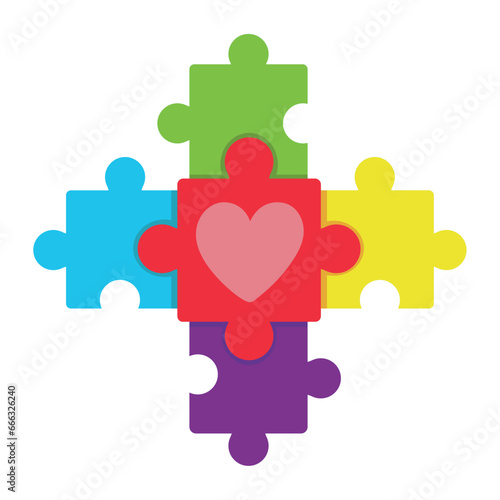autism day awareness puzzle