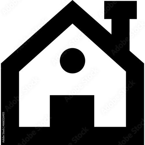 Home homepage icon symbol vector image. Illustration of the house real estate graphic property design image