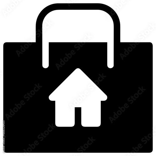 Home homepage icon symbol vector image. Illustration of the house real estate graphic property design image