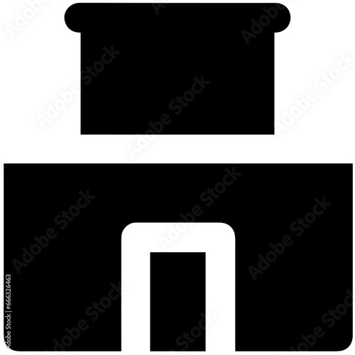 Home homepage icon symbol vector image. Illustration of the house real estate graphic property design image