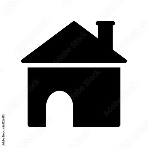 Home homepage icon symbol vector image. Illustration of the house real estate graphic property design image