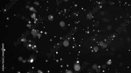 Quadro em tela Snow falling