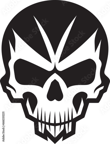 Elegant Rebellion Urban Gravitas in Skullhead Vector Skullhead Swagger Funky Black Vector Groove