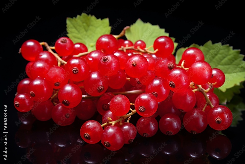 currant berries. Generative AI