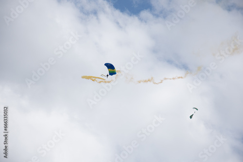  Show de Acrobacia Aérea - Base Militar da Força Aérea Brasileira - Manobras de Avião - Esquadrilha da Fumaça - Aviação - Avião Embraer A29 Super Tucano - Texas T6