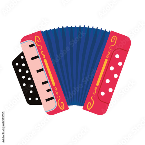 accordion illustration design
