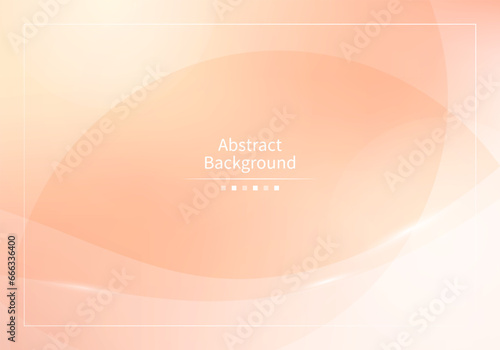Photography Bright background with soft orange and white gradients, and curvilinear accents