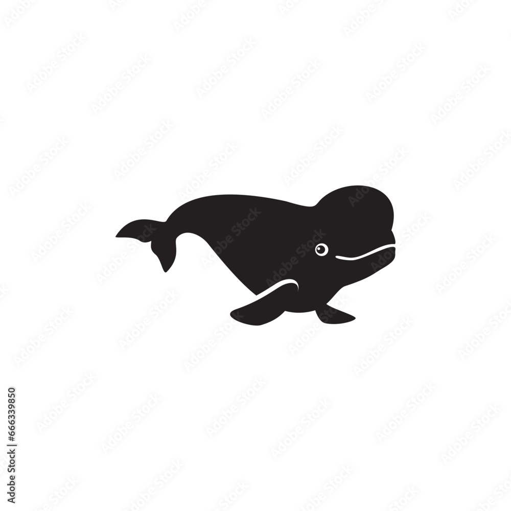 beluga icon symbol sign vector beluga icon symbol sign vector