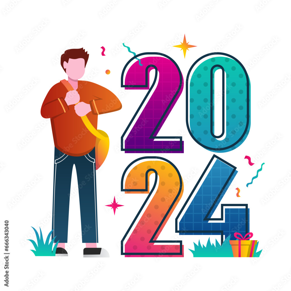 Happy New Year 2024 Celebration Happy New Year 2024 Celebration