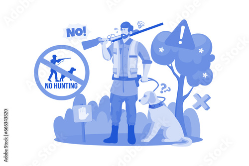 Illegal Hunting Of Animals Is Strictly Prohibited