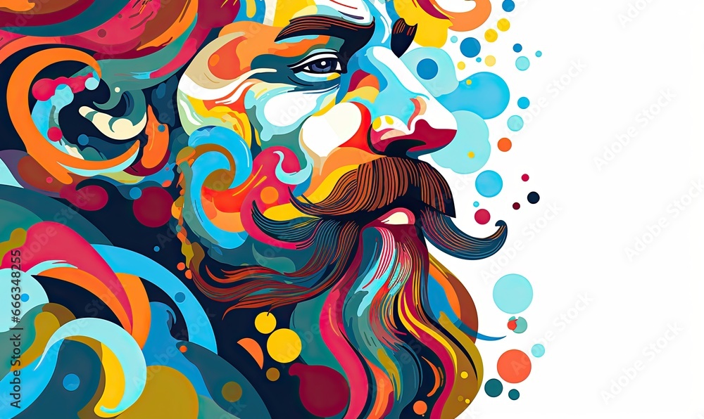 Bearded man Bearded man