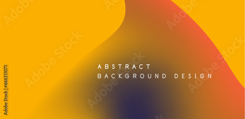 Abstract vector backdrop with fluid, geometric elements. Harmonious blend of form and color, evoking dynamic and captivating visual landscape for wallpaper, banner, background, landing page