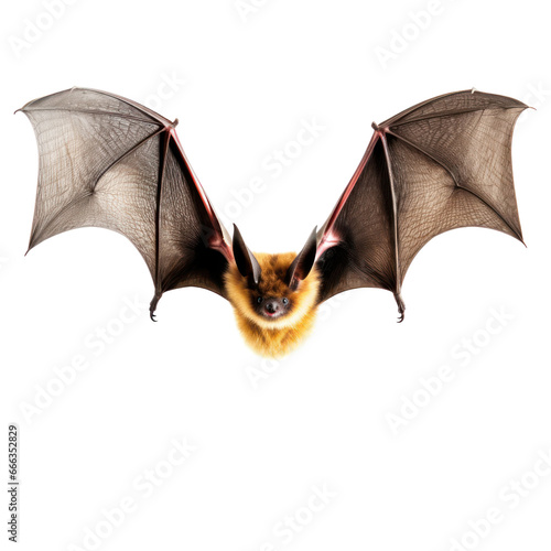 Bat isolated on transparent background,transparency  photo