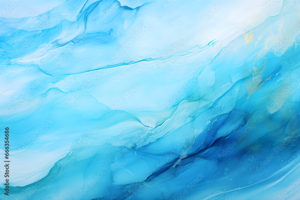 Vibrant Abstract Watercolor Marble Background with Stunning Ink Colors
