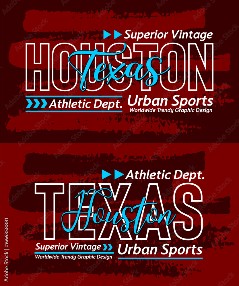 Houston Texas urban calligraphy typeface grunge superior vintage