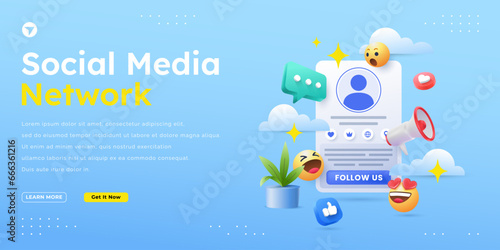 3d social media marketing seo design