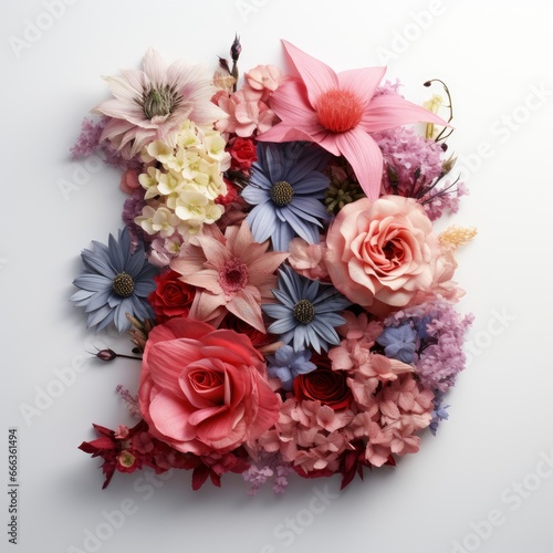Picture Some Flowers , Hd , On White Background  © Moon Art Pic
