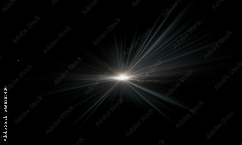 Light effect ray shining sun bright flash Special lens flare	
