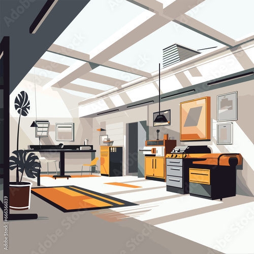 modern office interior