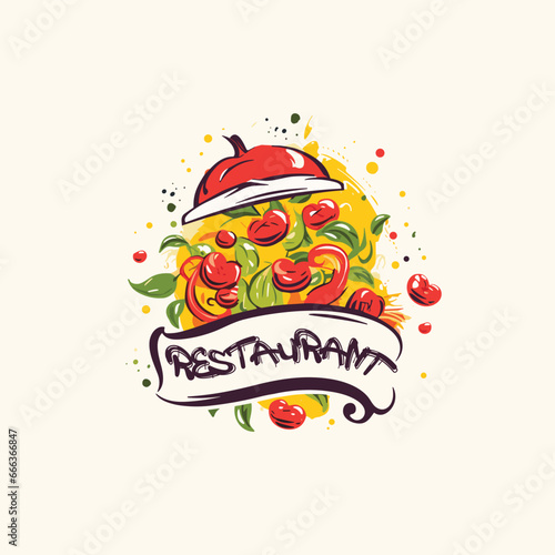 printable, customizable restaurant logo