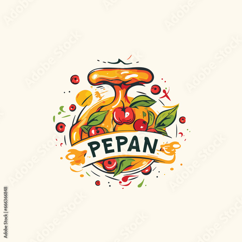 printable  customizable restaurant logo