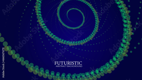 Futuristic Spiral background. Glowing Blue design. Abstract Spiral Fire Effect Background. Suit for poster, banner, cover