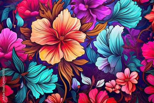 Colorful Artistic Background: Aesthetic Boho Wallpaper for Stunning Visuals