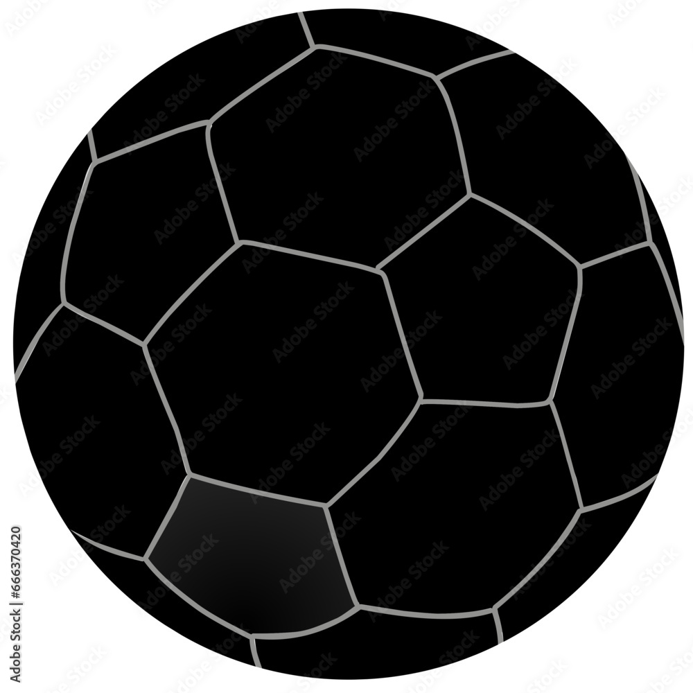 soccer ball silhouette